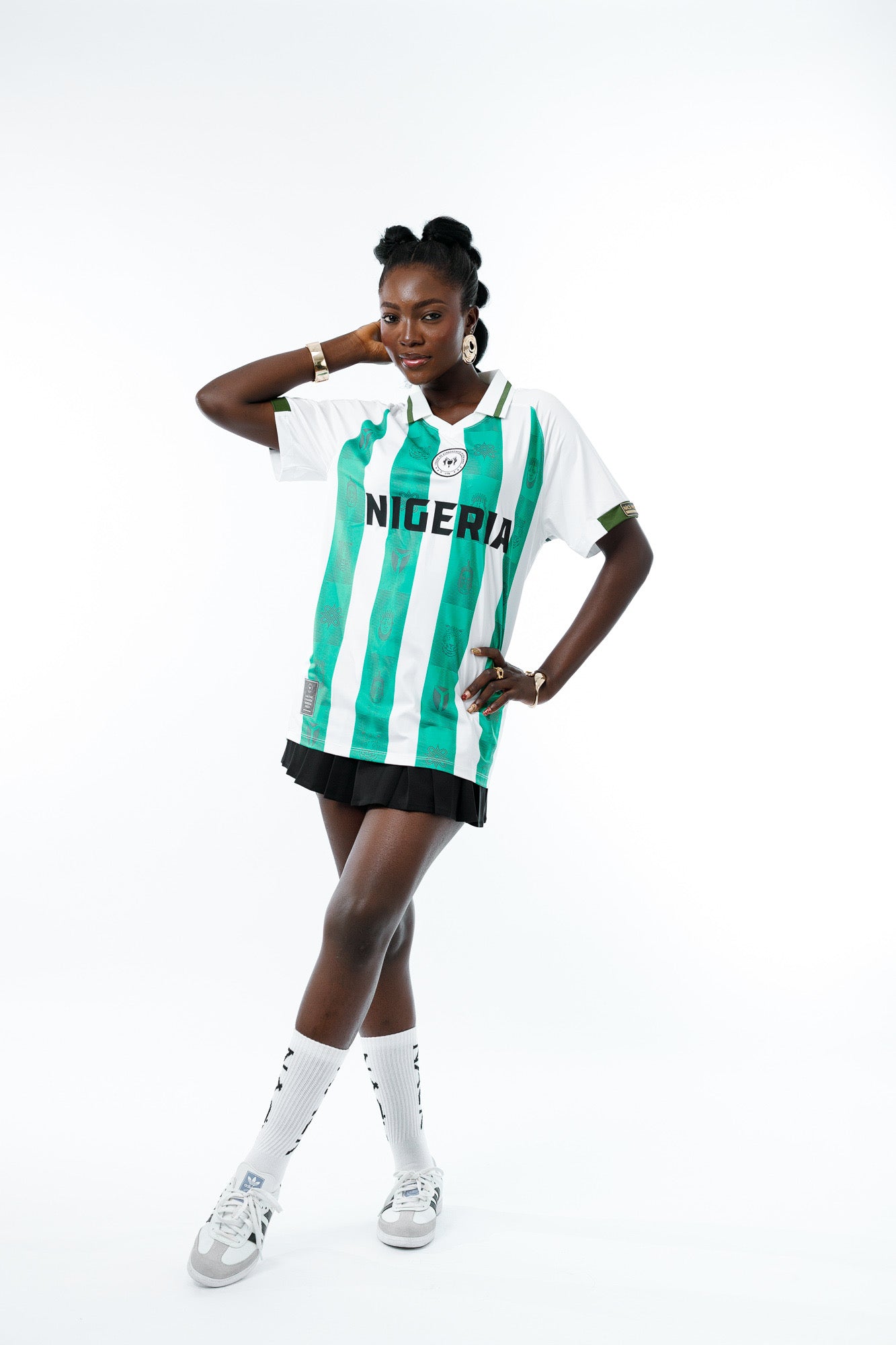 LXN Nigerian Jersey season 2 in White