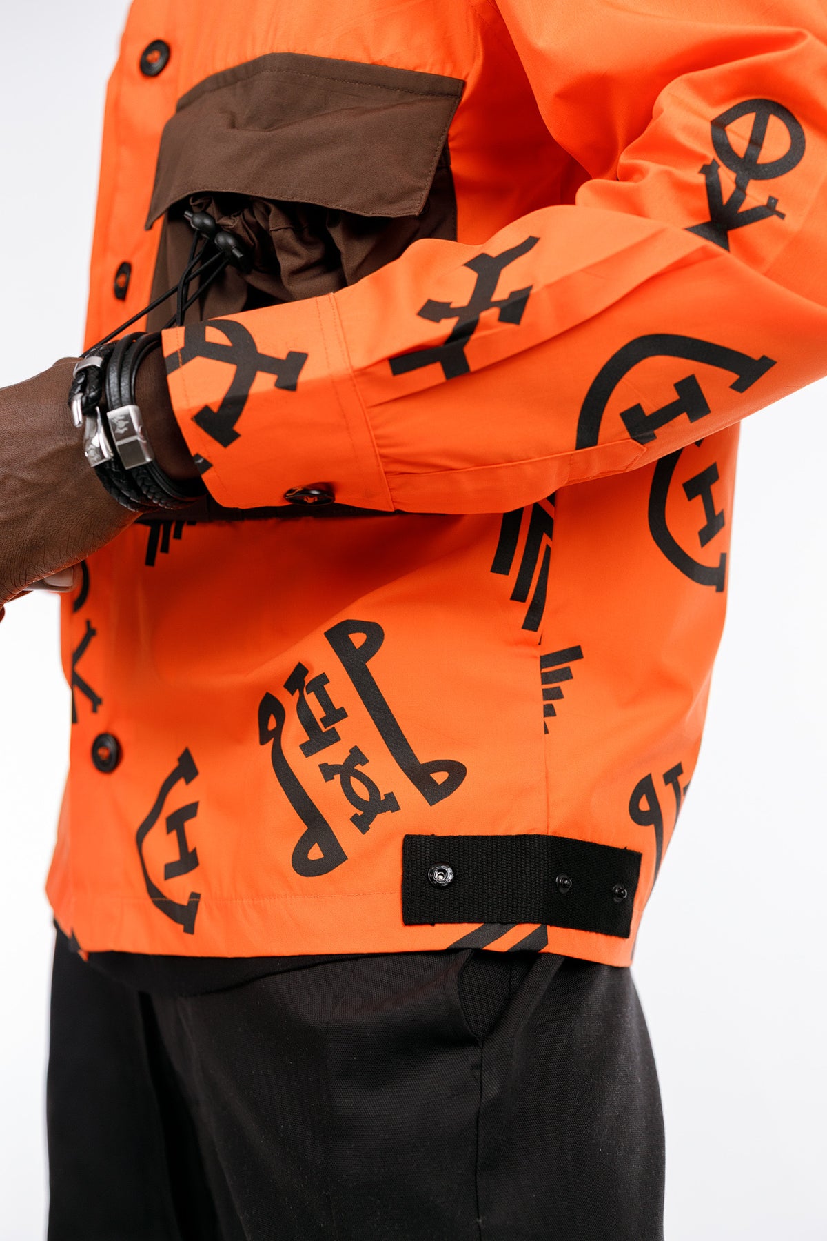 AKARA ORANGE SHIRT