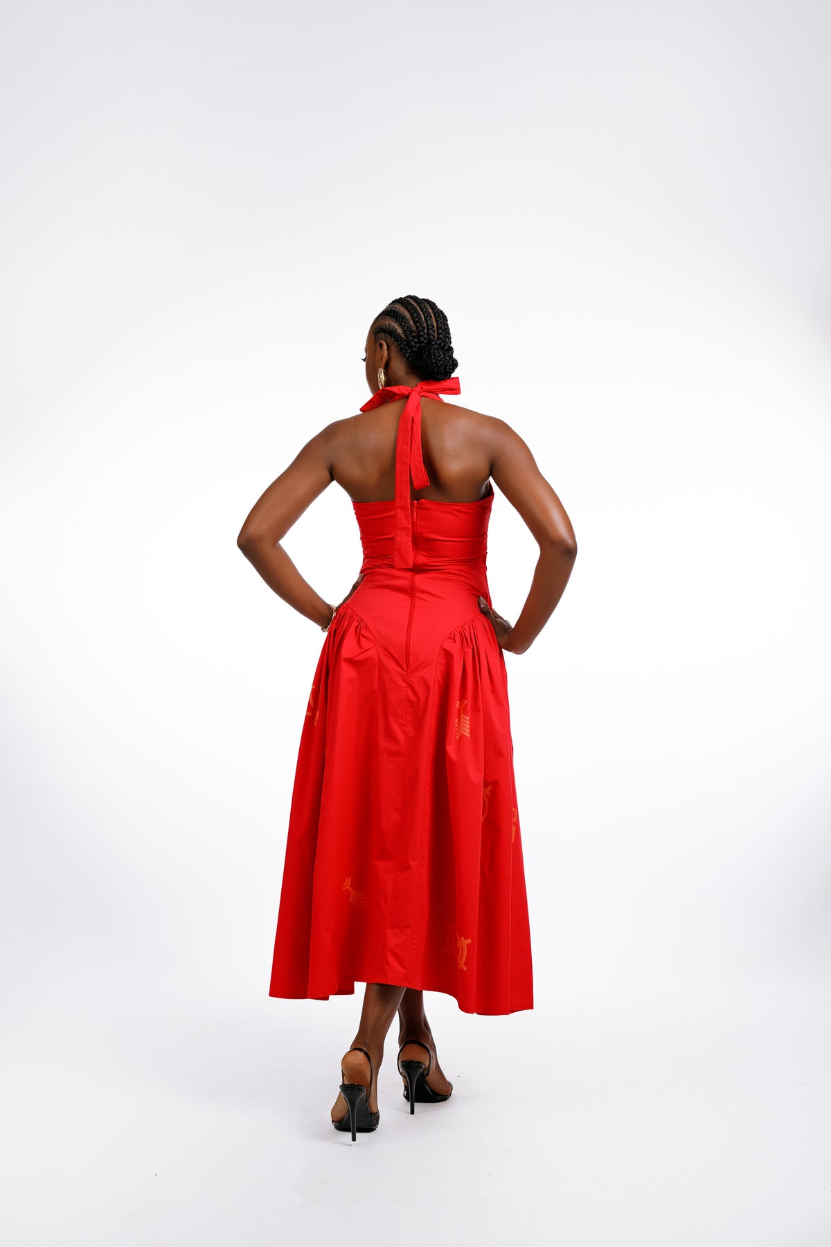 Ndokazi Dress in Red