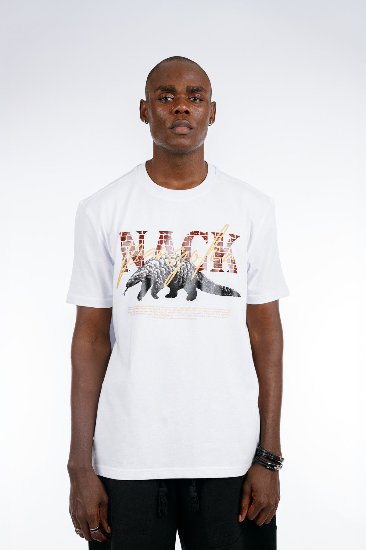 Pangolin Tee in White