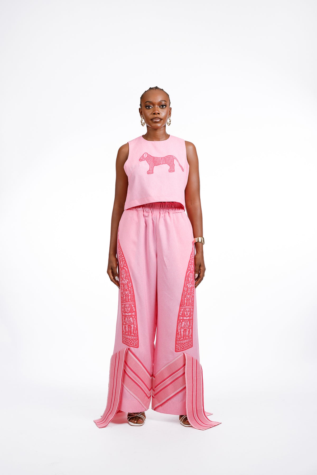 Farrko Alase 2pcs in Pink