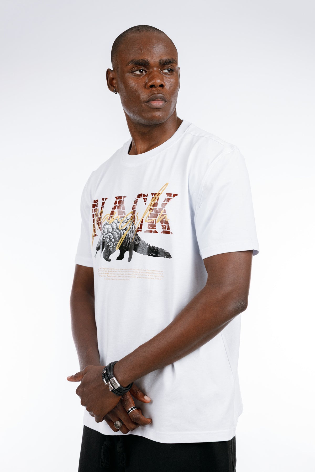 Pangolin Tee in White