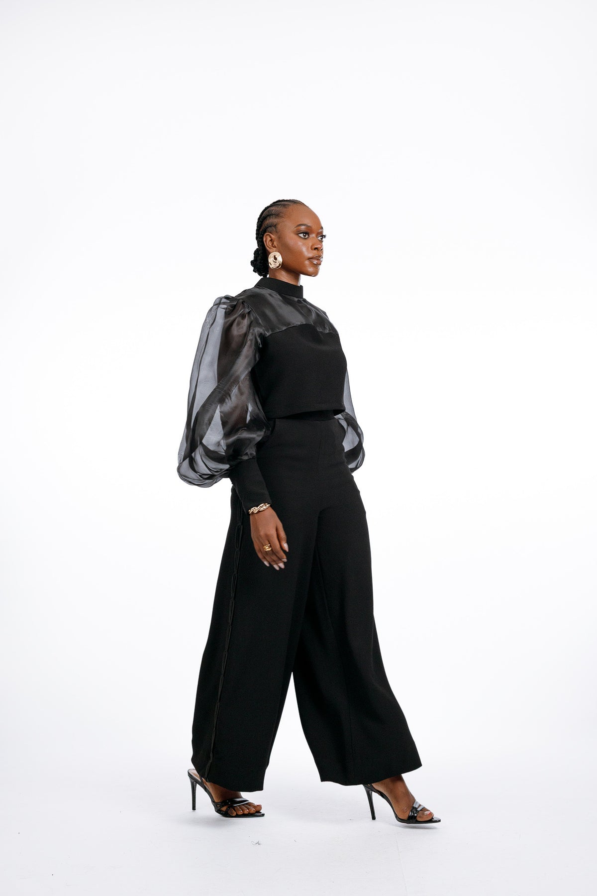 Ara-Set Pant in Black