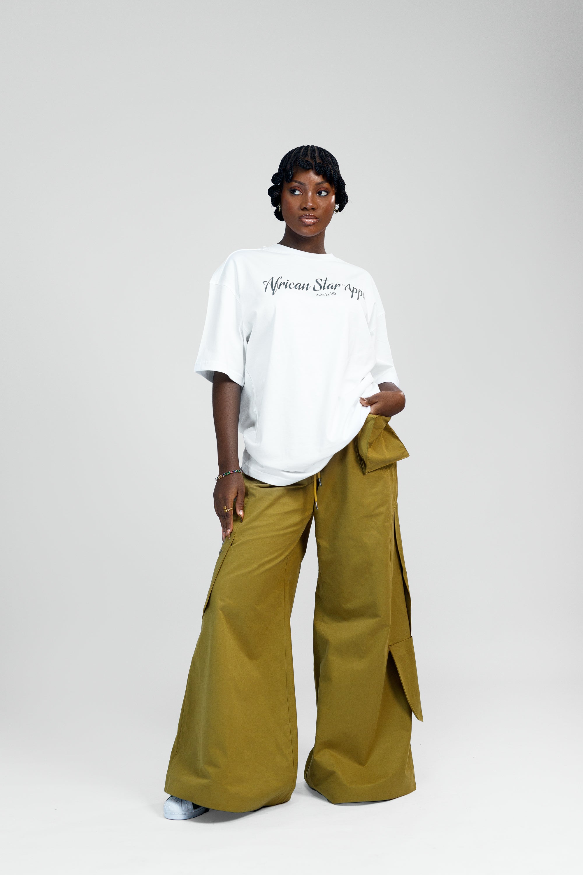 Bell Pant in Gold