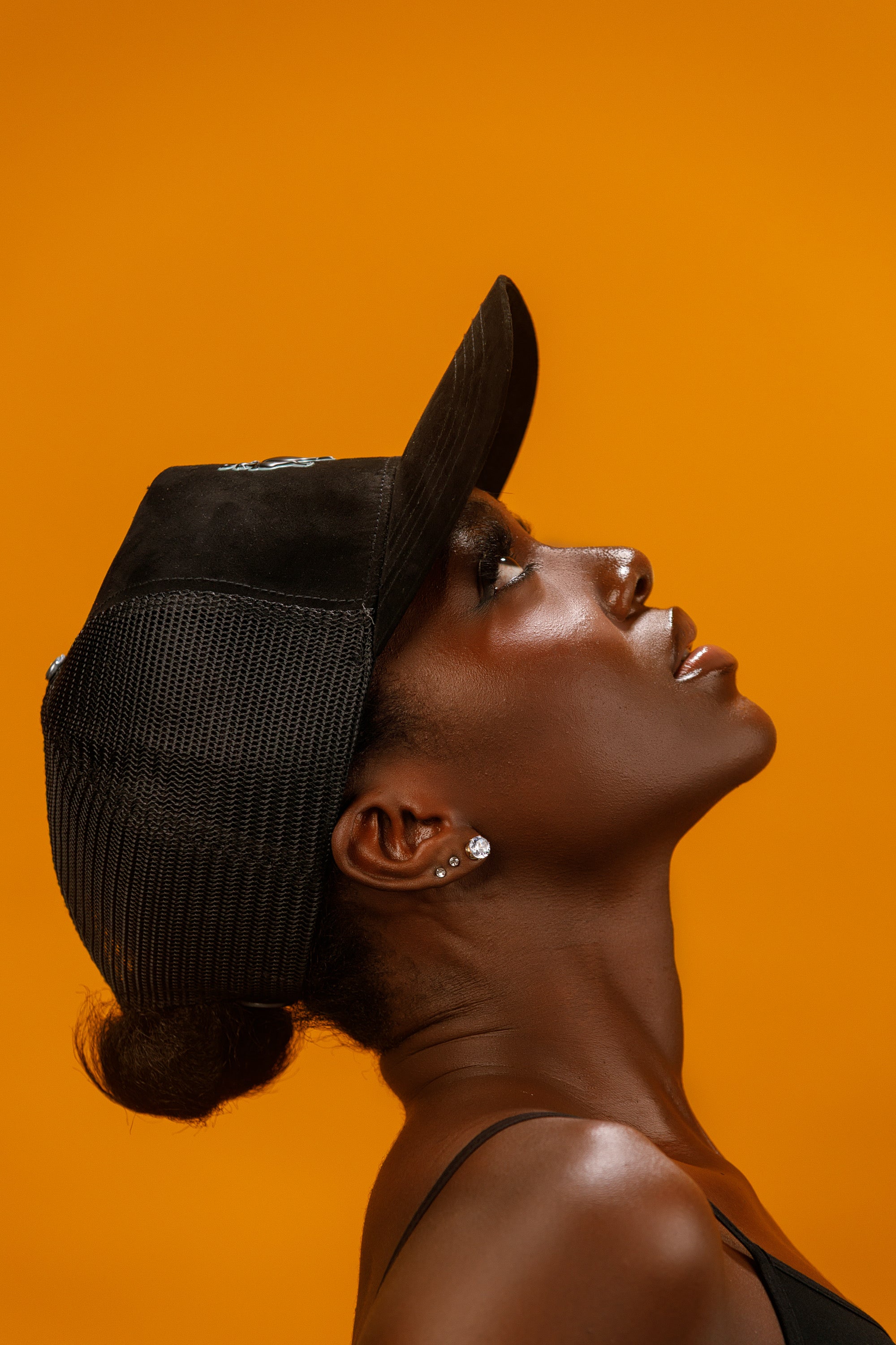 NACK 3D Mini Logo Cap in Black