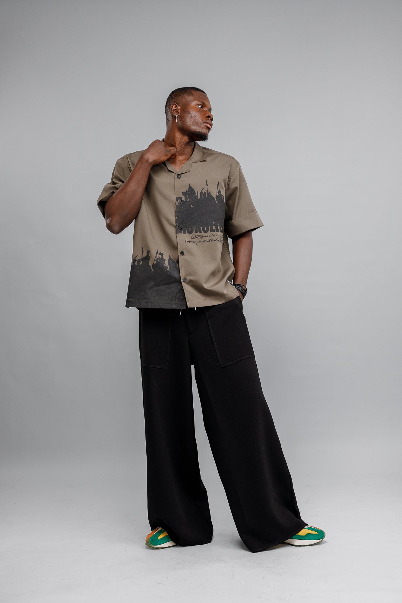Jagun Shirt in Green