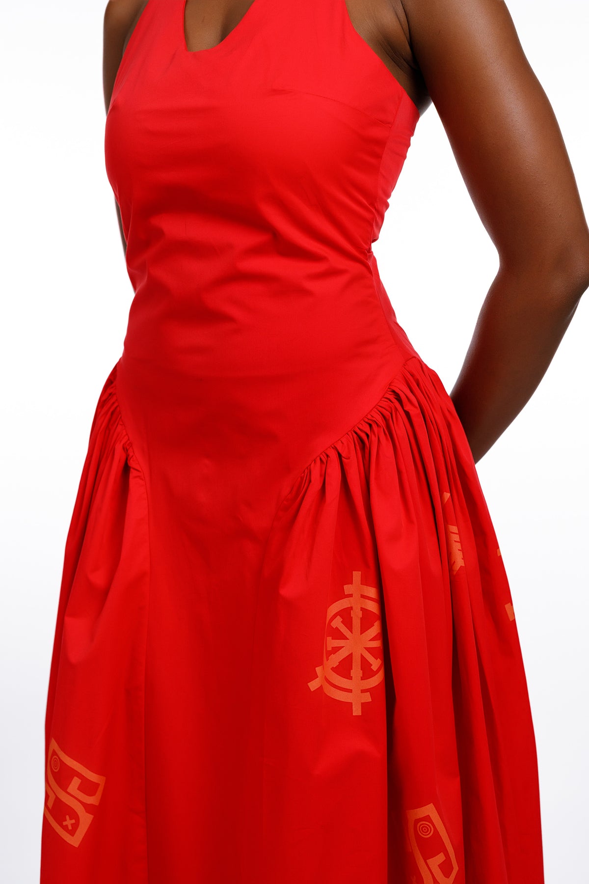 Ndokazi Dress in Red