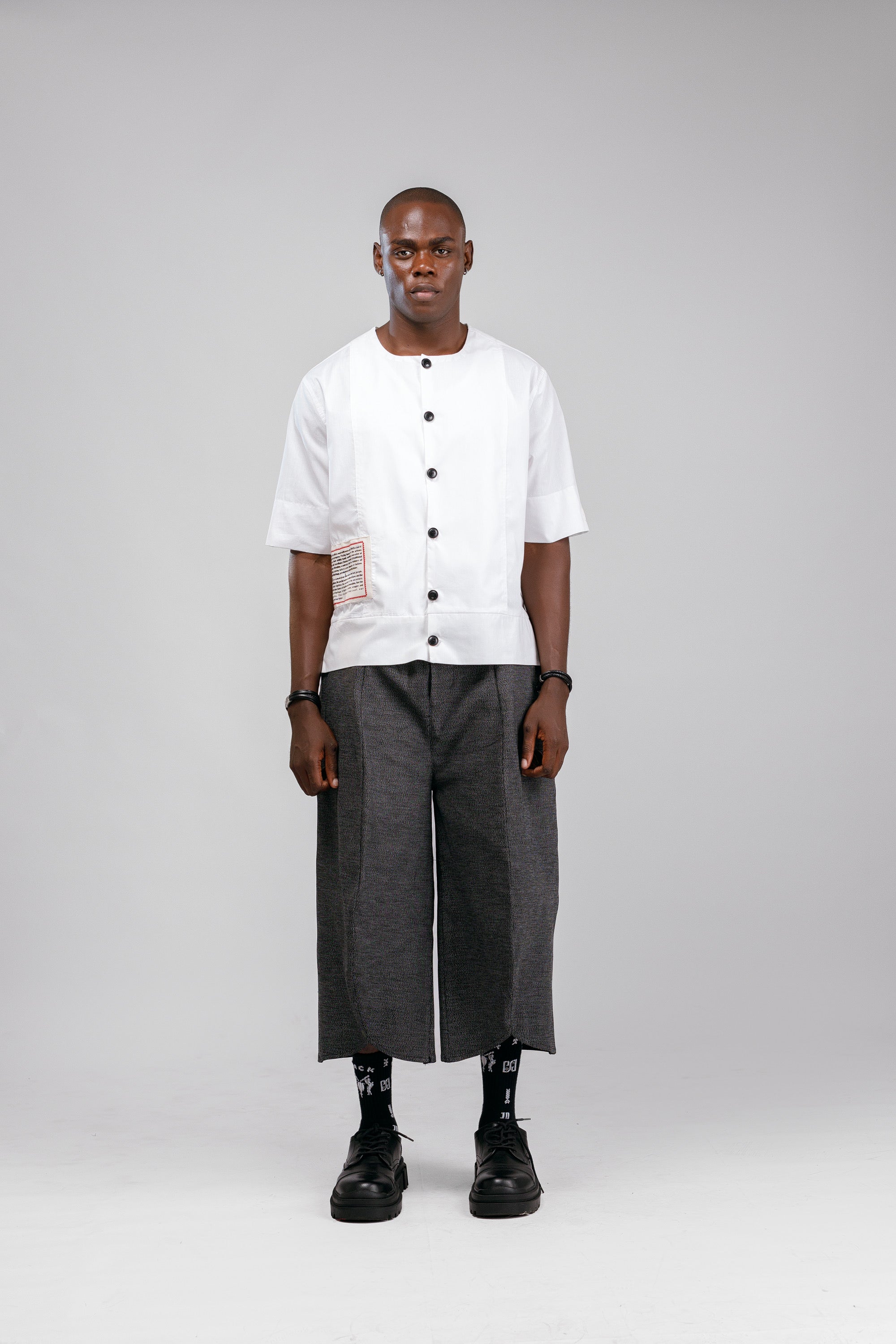 T.O.T SHIRT IN WHITE (THREADS OF TRADITION)