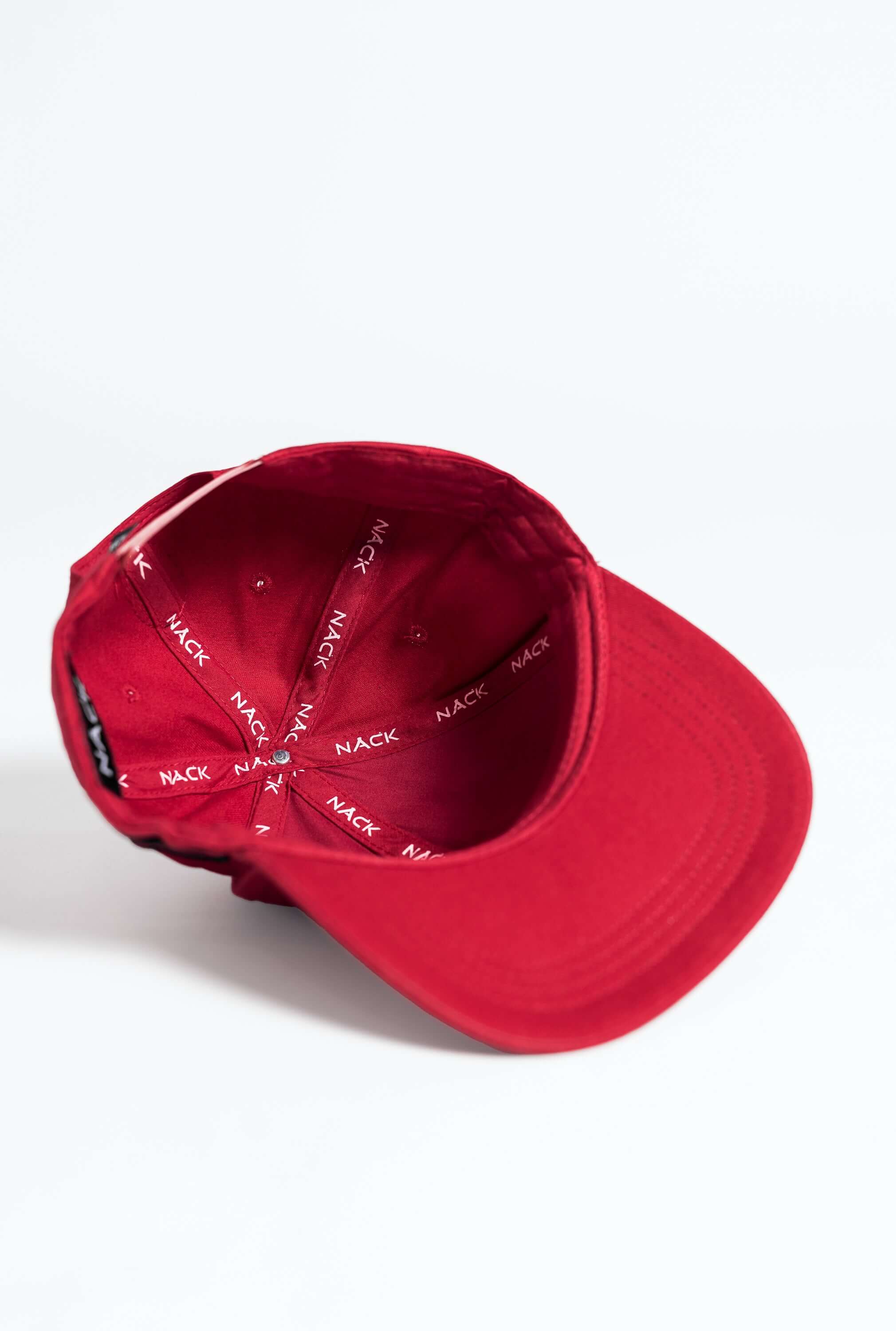 NACK Patch Cap in Red - Hats