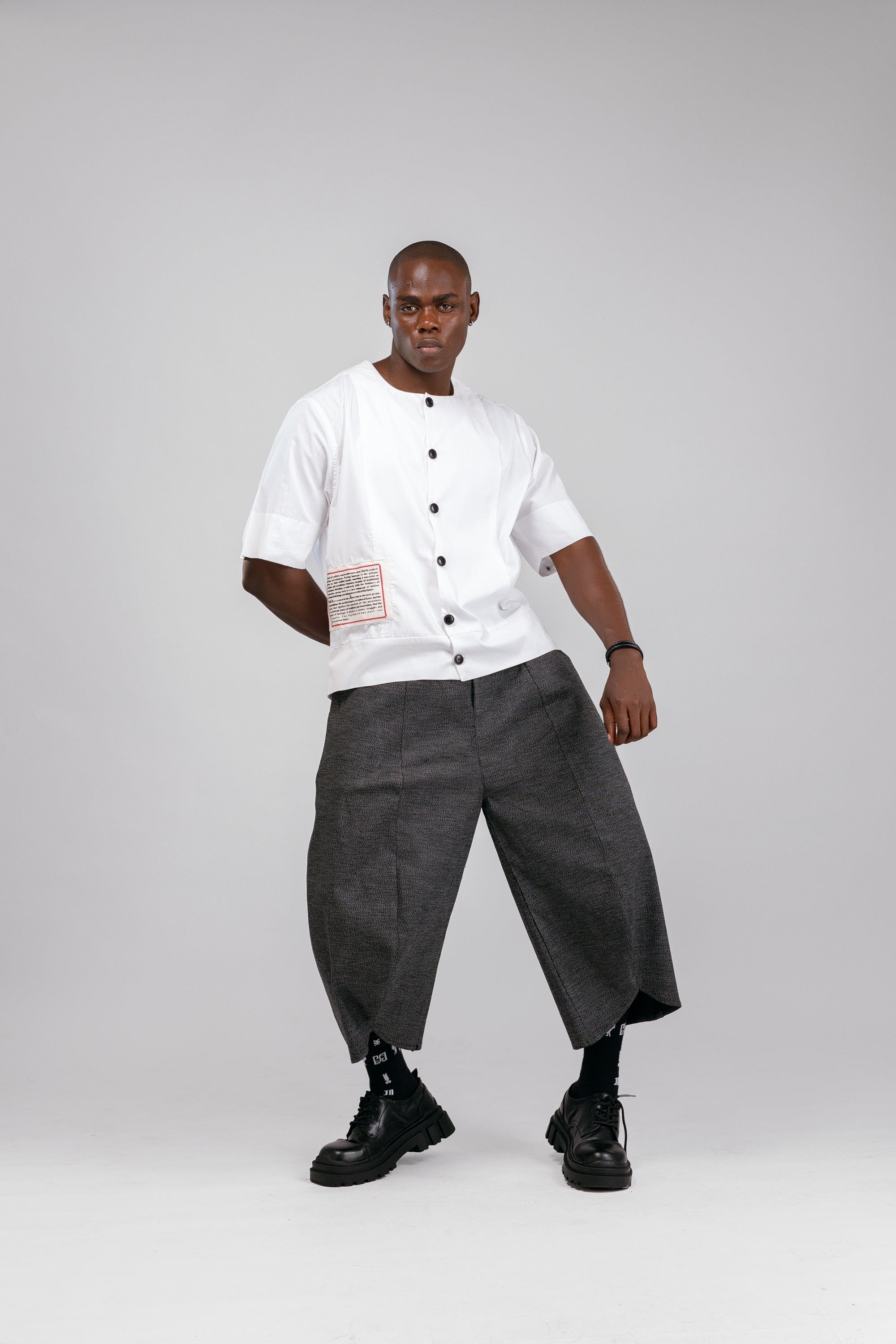 T.O.T SHIRT IN WHITE (THREADS OF TRADITION)
