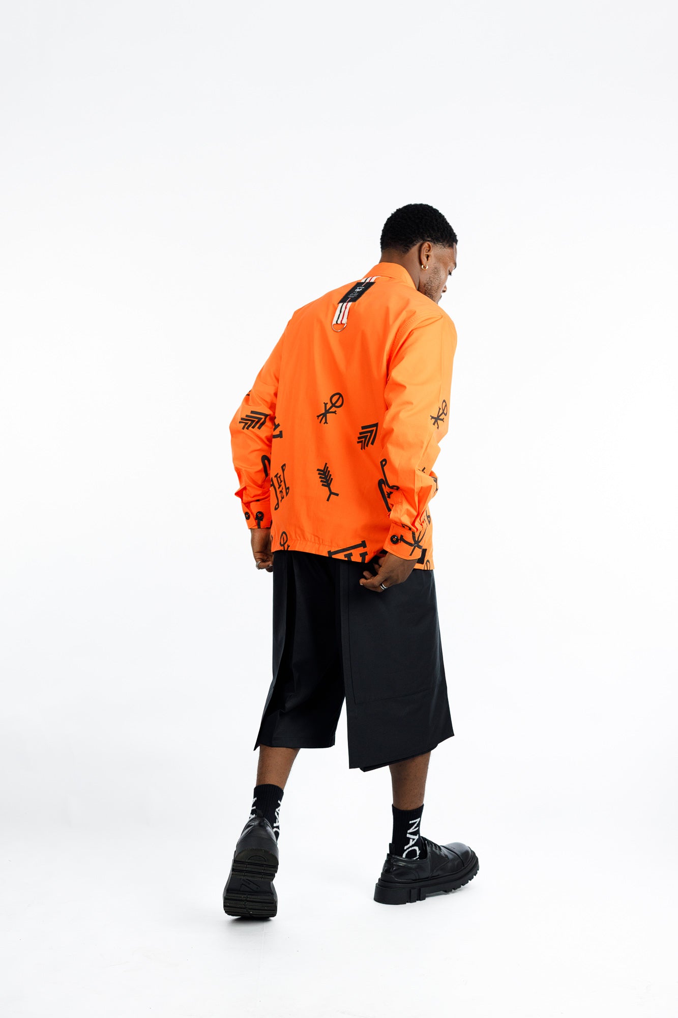 AKARA ORANGE SHIRT