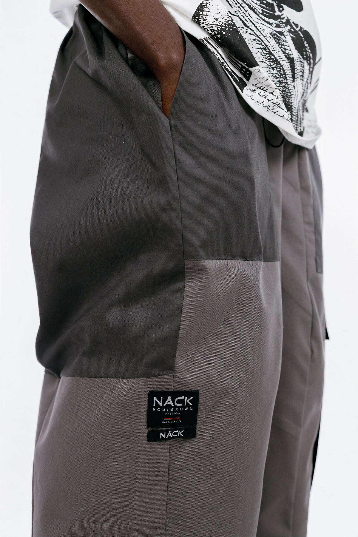 Asili Balloon Pant in Grey