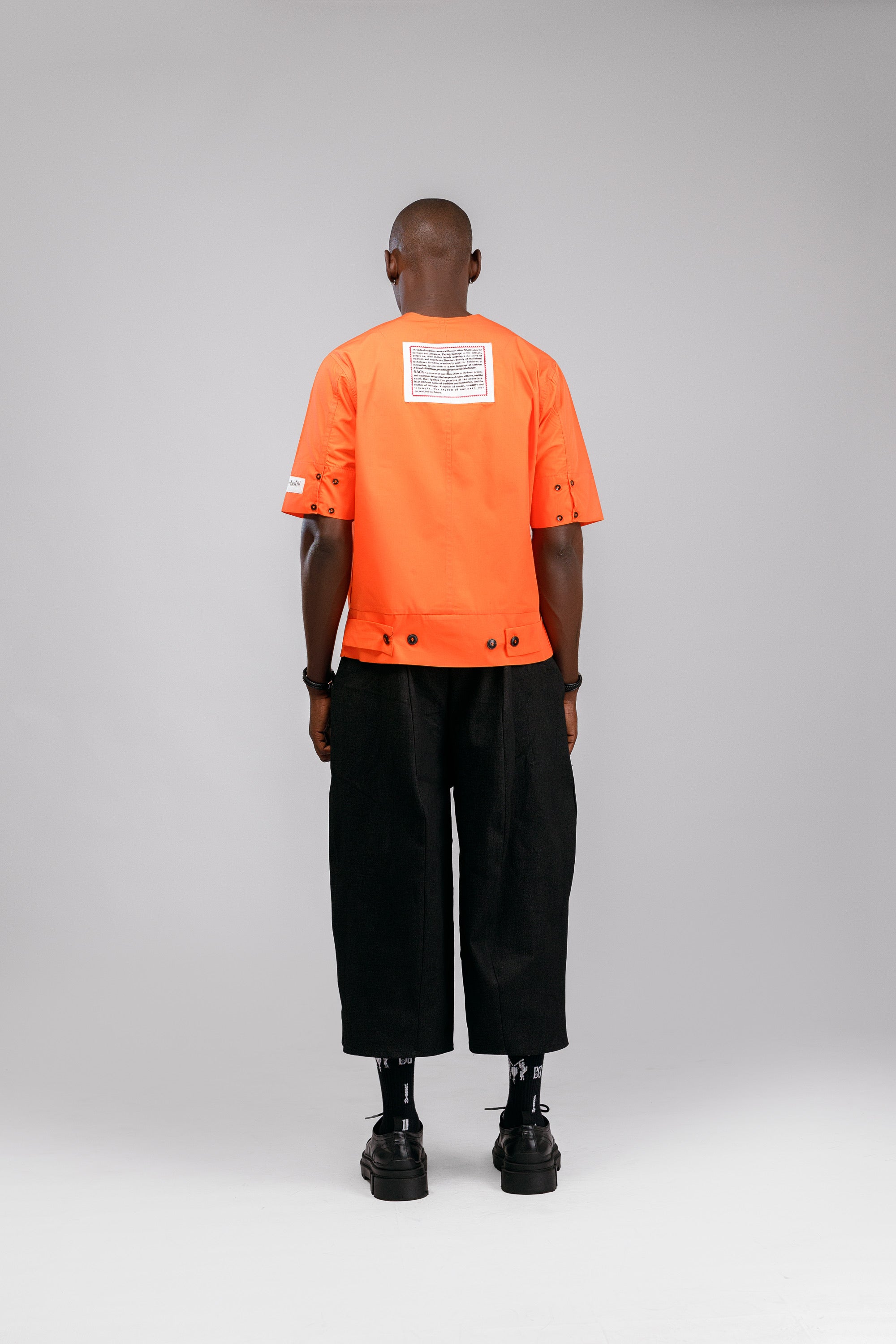 T.O.T SHIRT IN ORANGE (THREADS OF TRADITION)