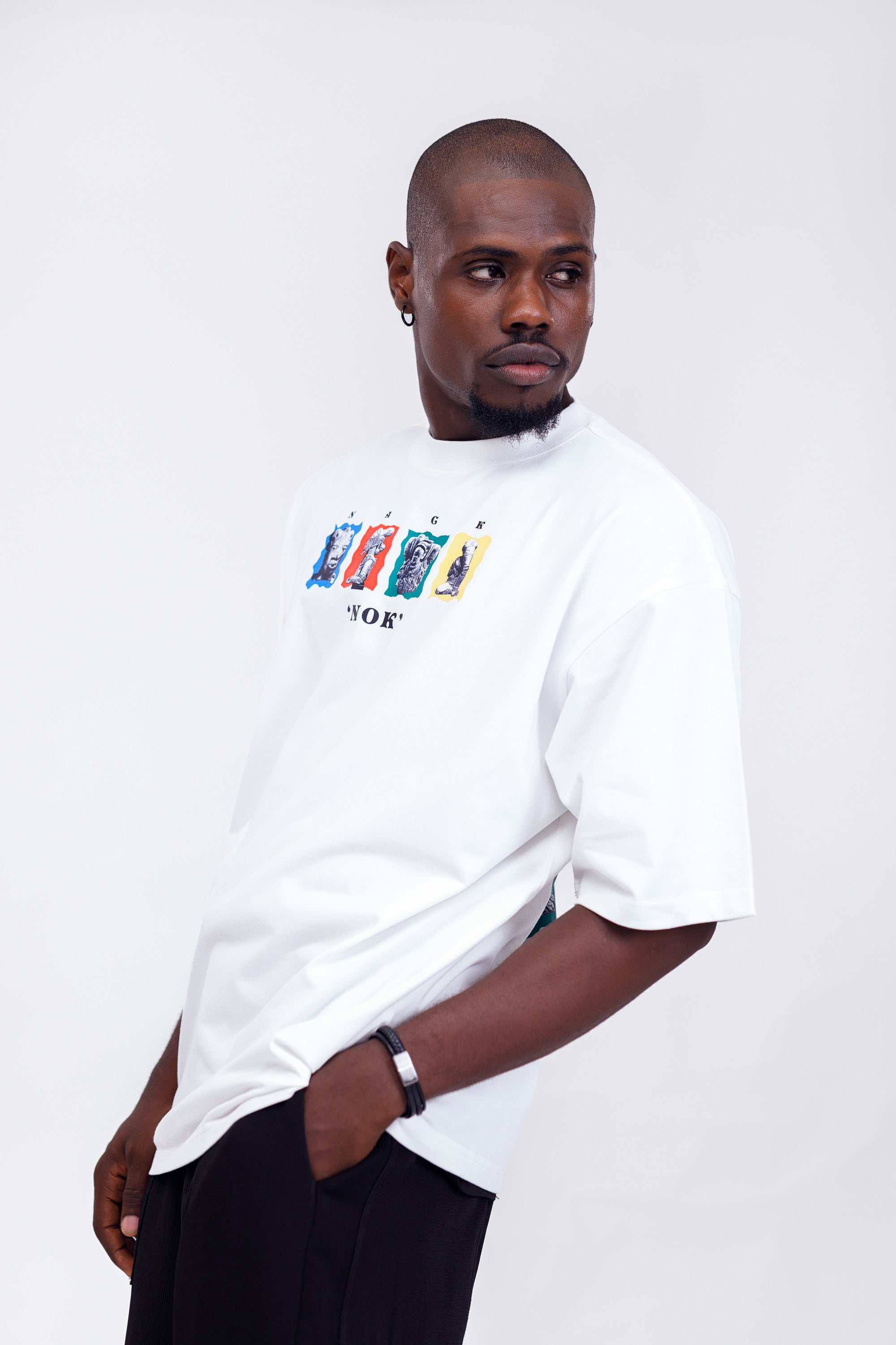NOK Tee in White
