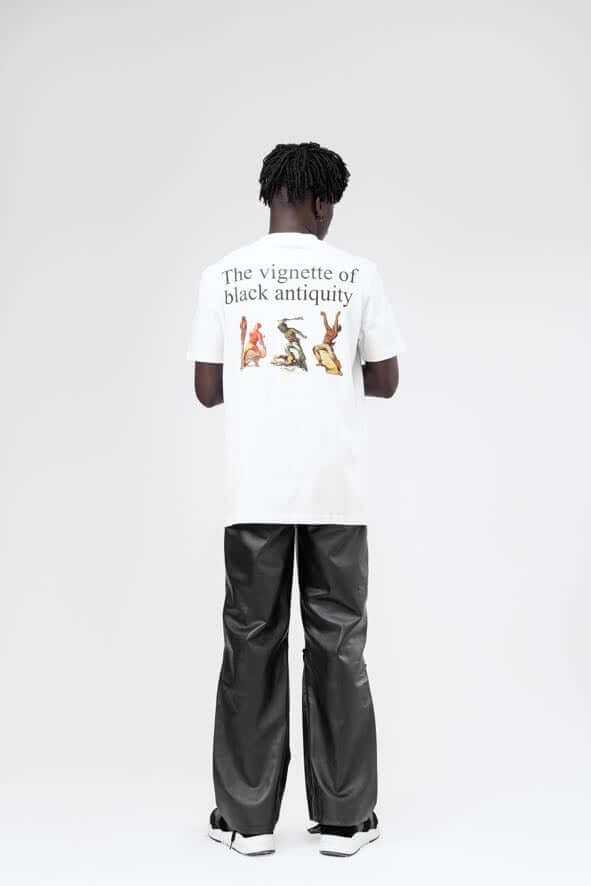 Black History Tee in White - Shirts & Tops