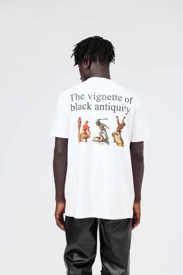 Black History Tee in White