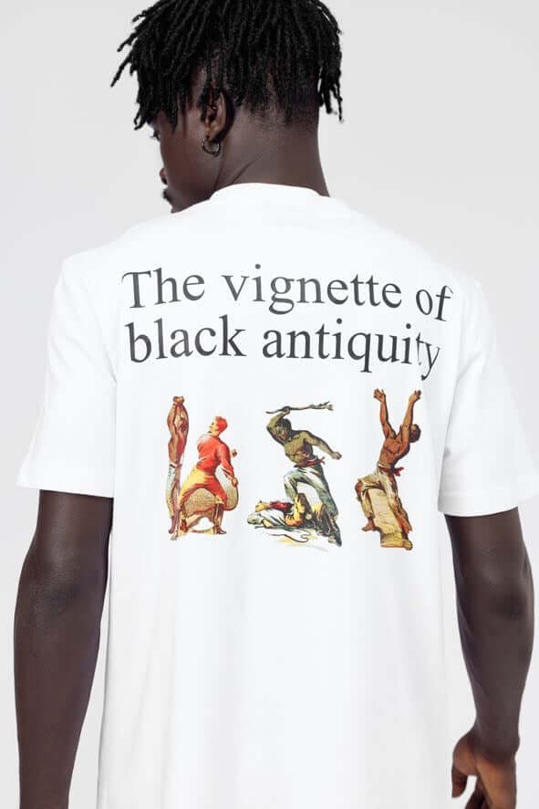 Black History Tee in White - Shirts & Tops