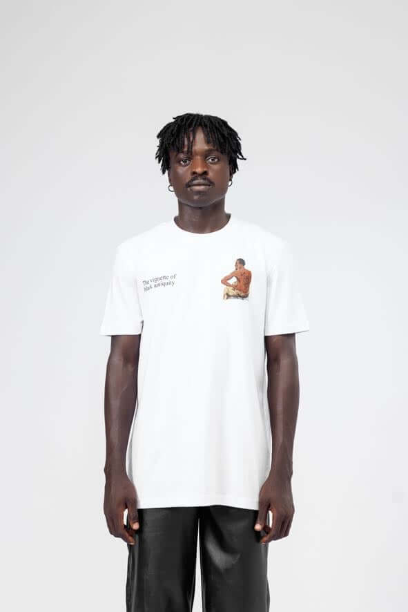 Black History Tee in White