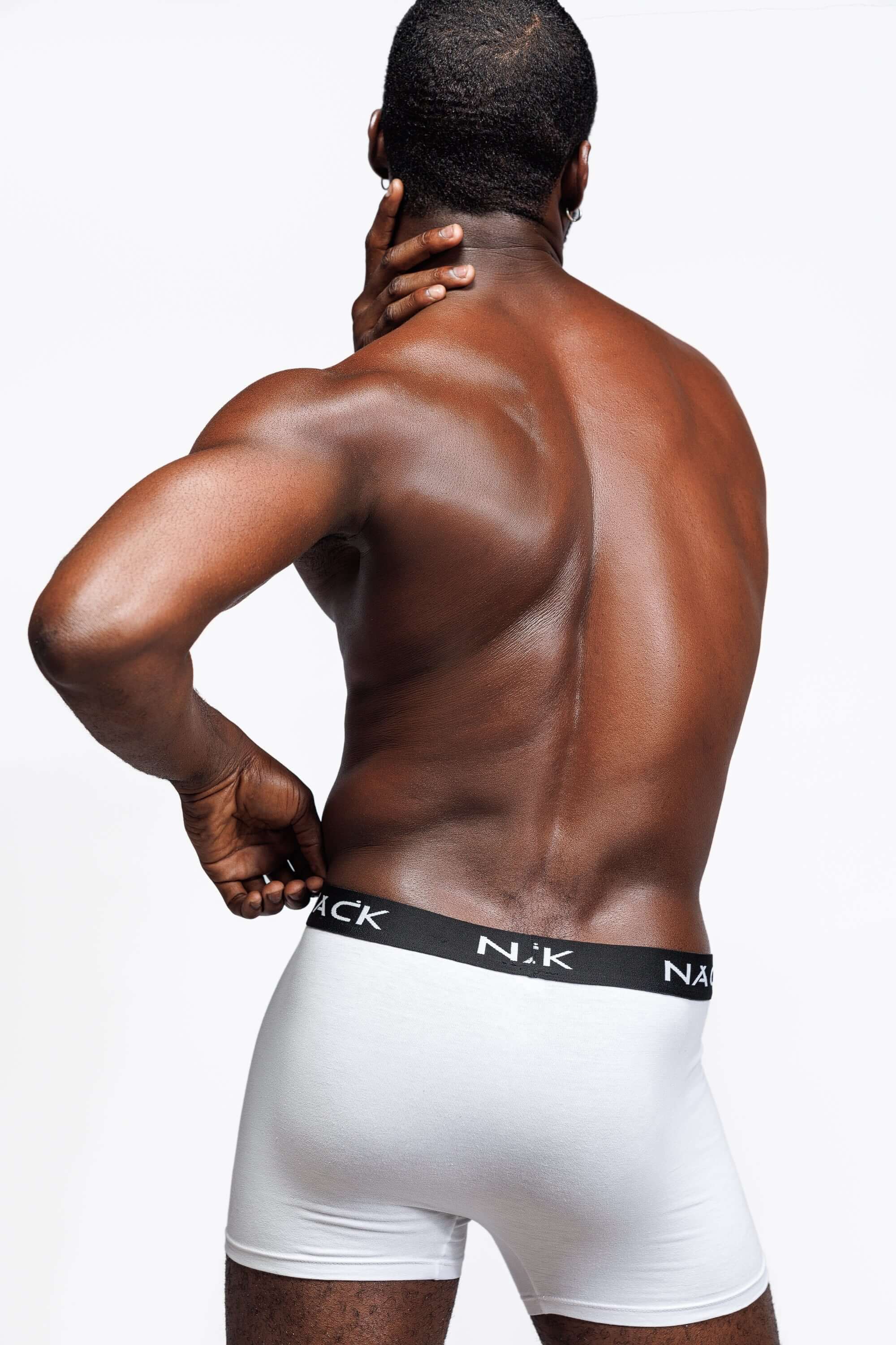 NACK Briefs - A set of 2 (Black & White) - Uncategorized