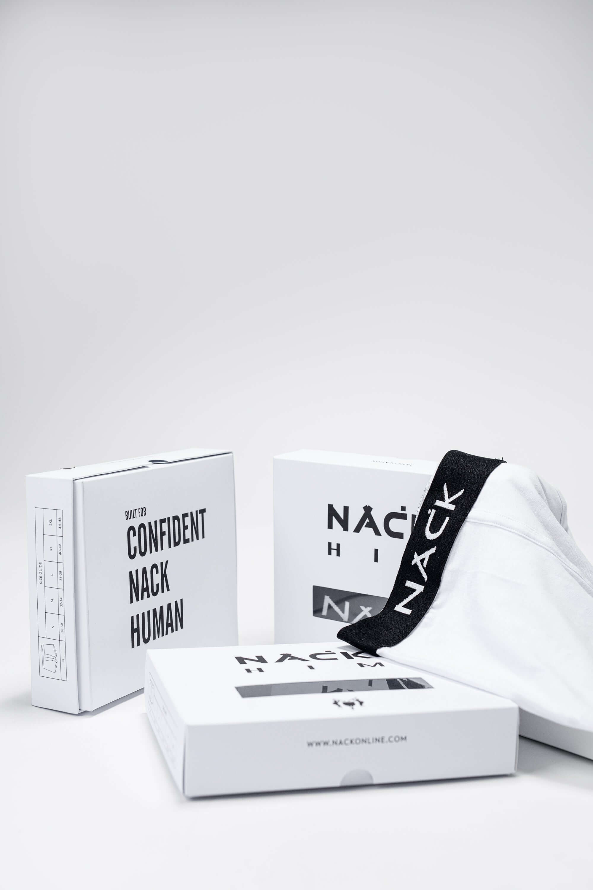 NACK Briefs - A set of 2 (Black & White)