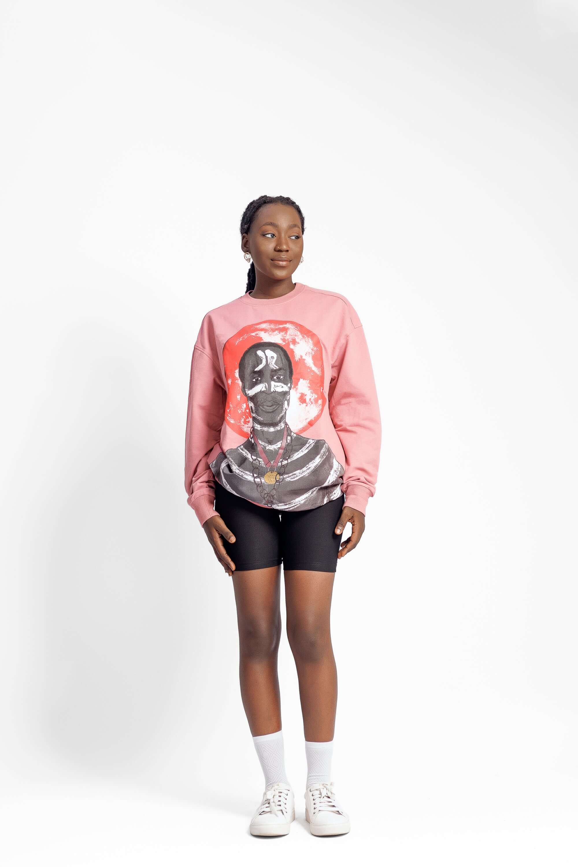 Fela Sweat Top in Rose - Shirts & Tops