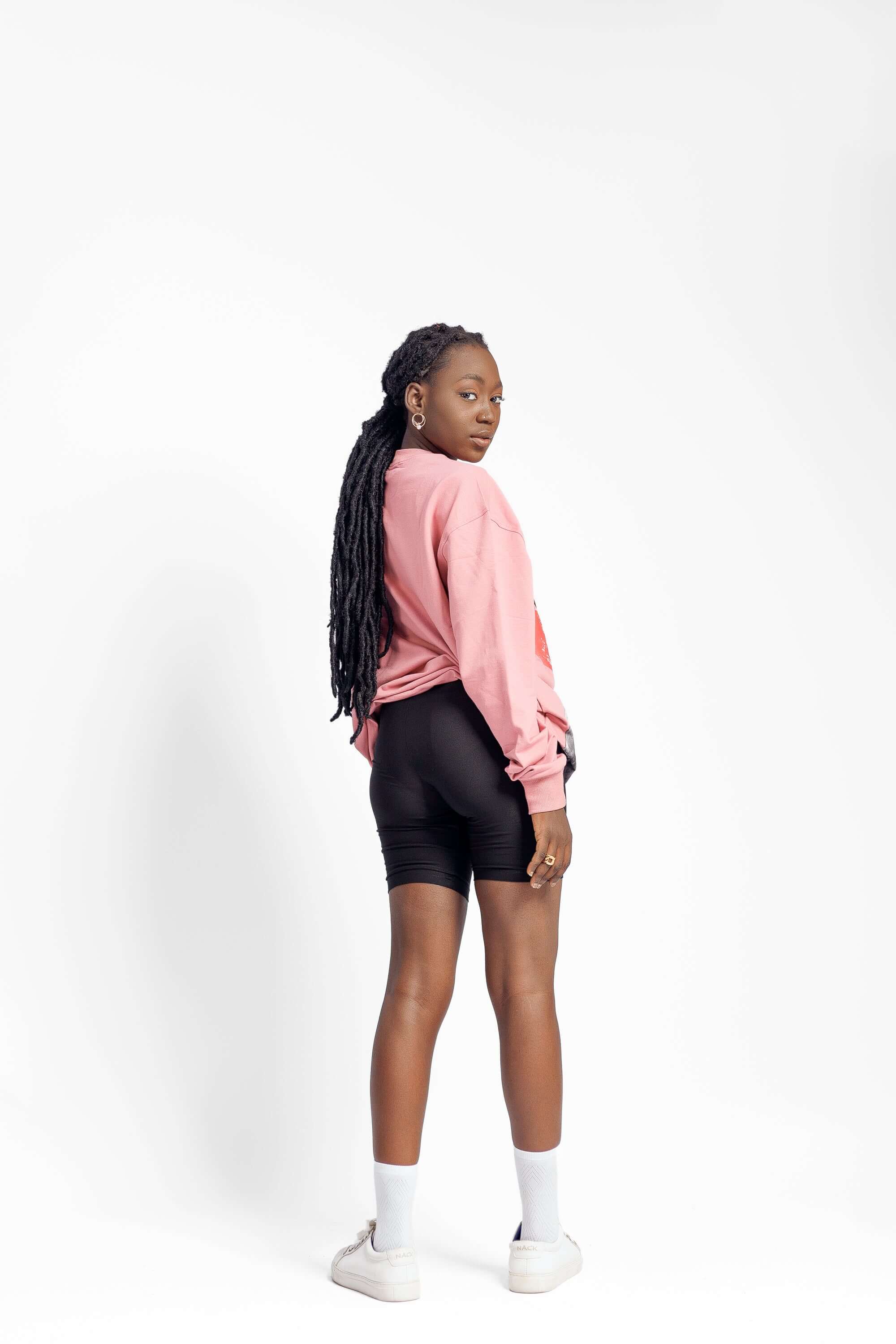 Fela Sweat Top in Rose - Shirts & Tops