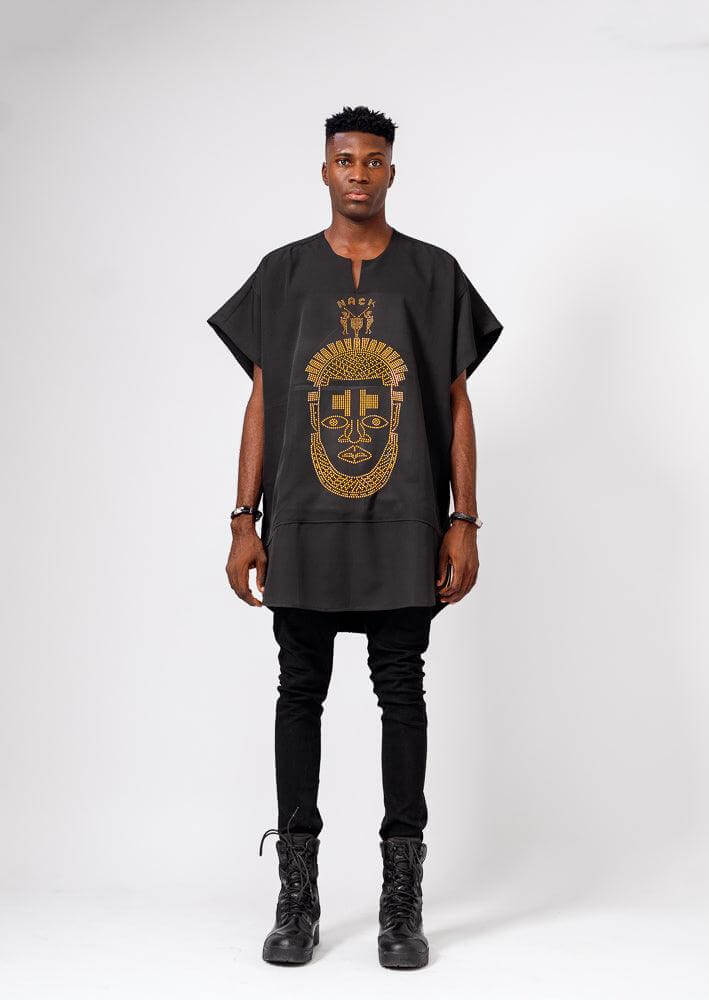 Festac Native in Black - Shirts & Tops