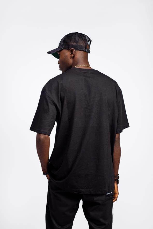 Afropolitan Movement Tee in Black - NACK APPAREL