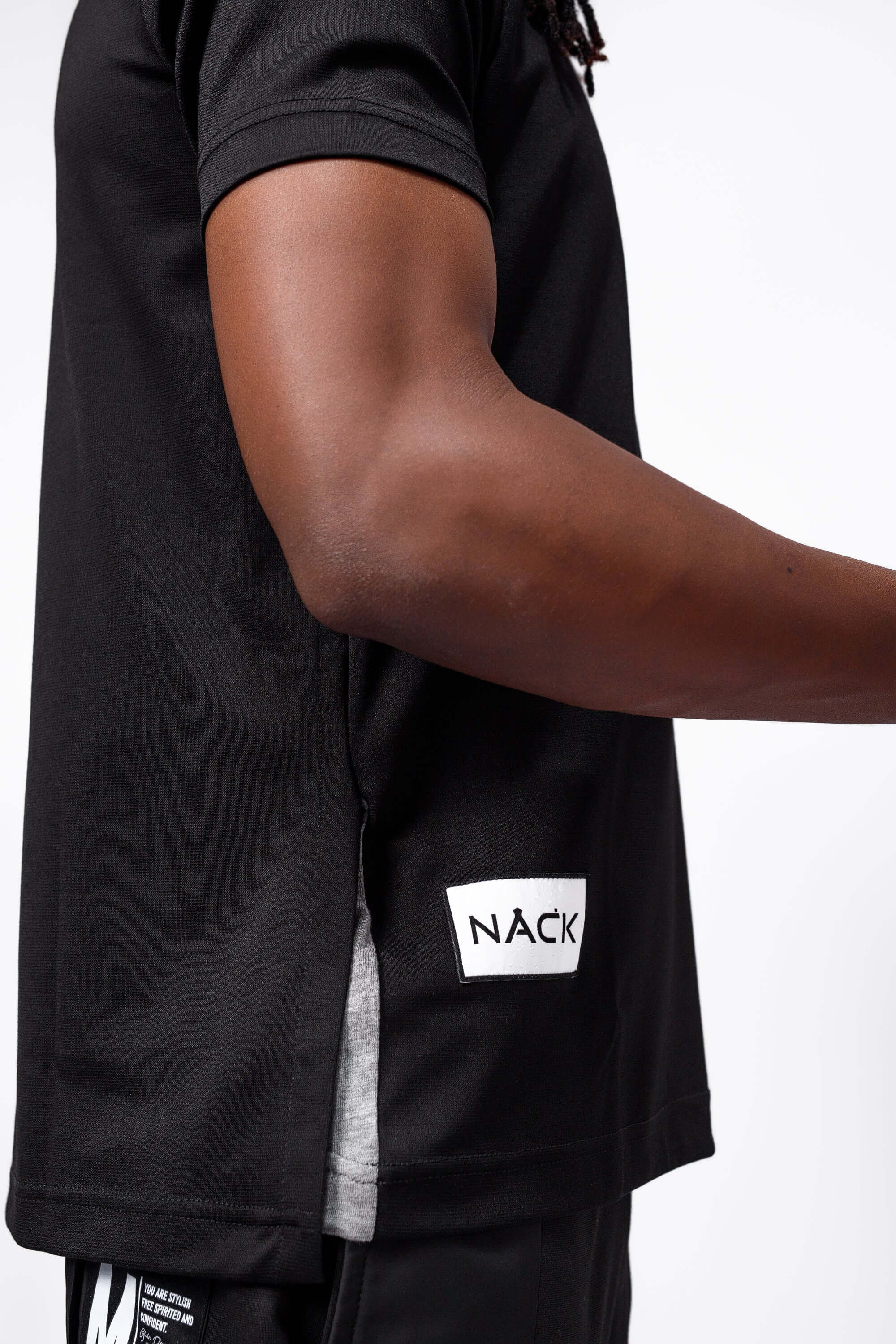 NACK Man Tee in Black - Shirts & Tops