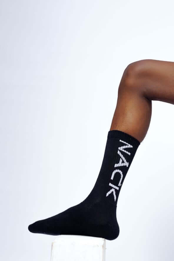 NACK Bold Socks in Black -