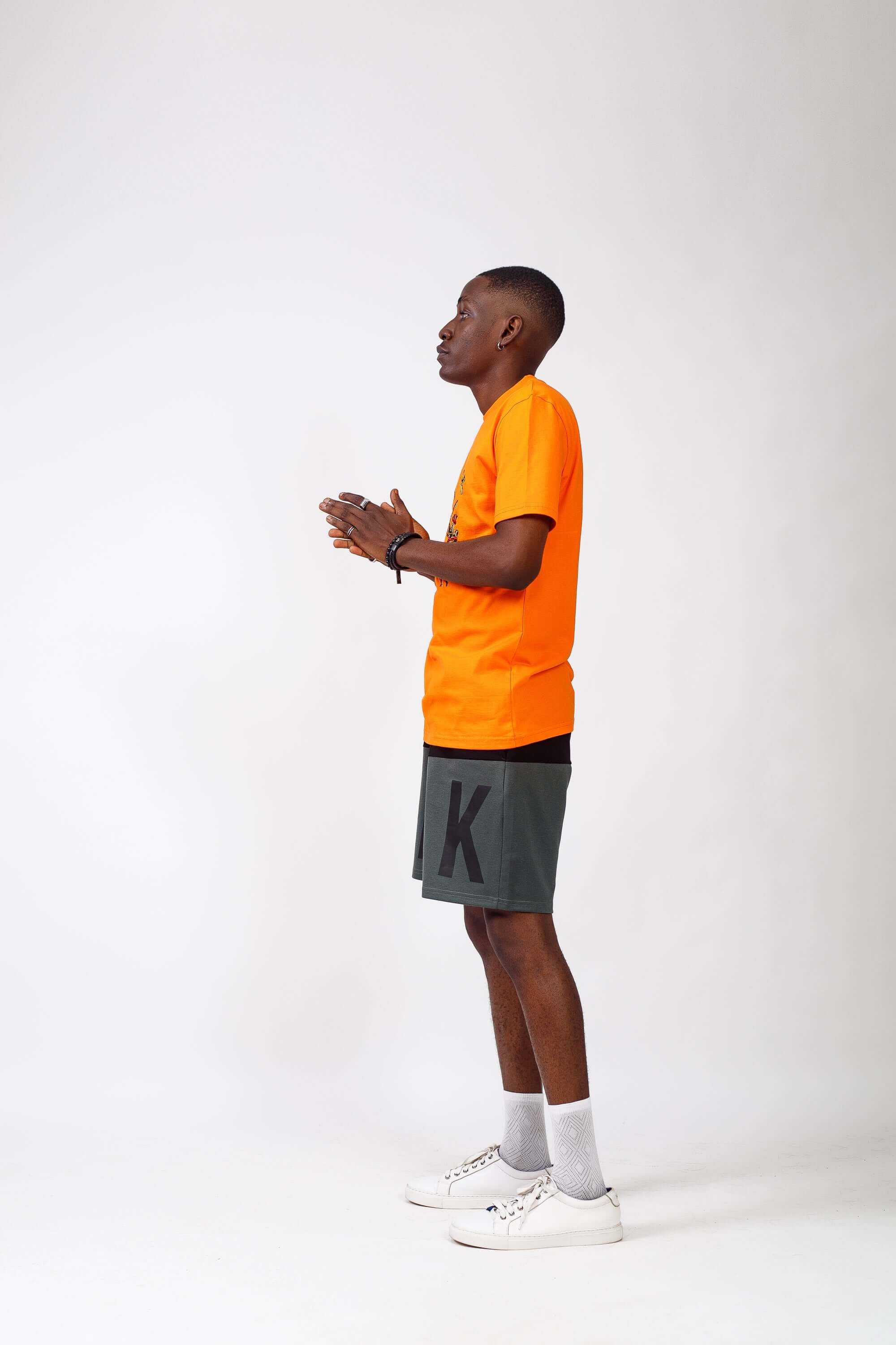 NACK Classic Tee in Orange - Shirts & Tops