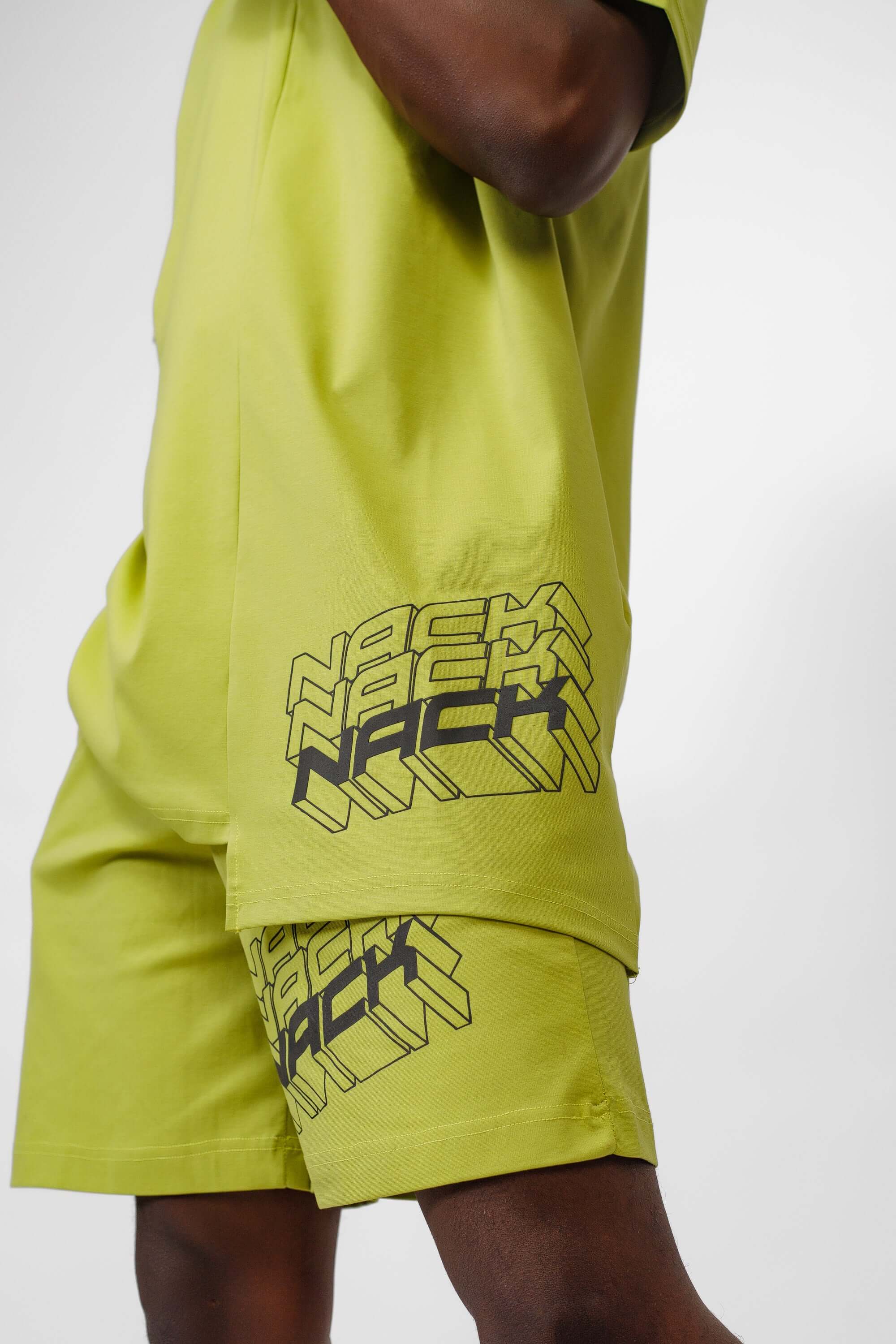 NACK Homegrown Coord in Lemon Green - Clothing