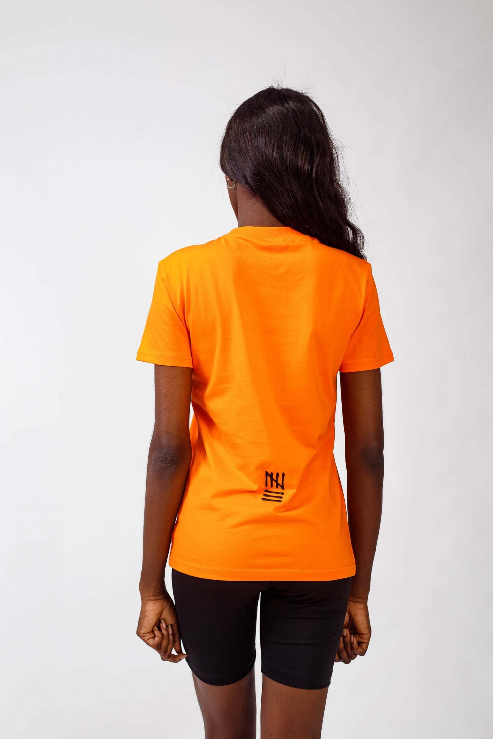 Classic Tee in Orange - Shirts & Tops